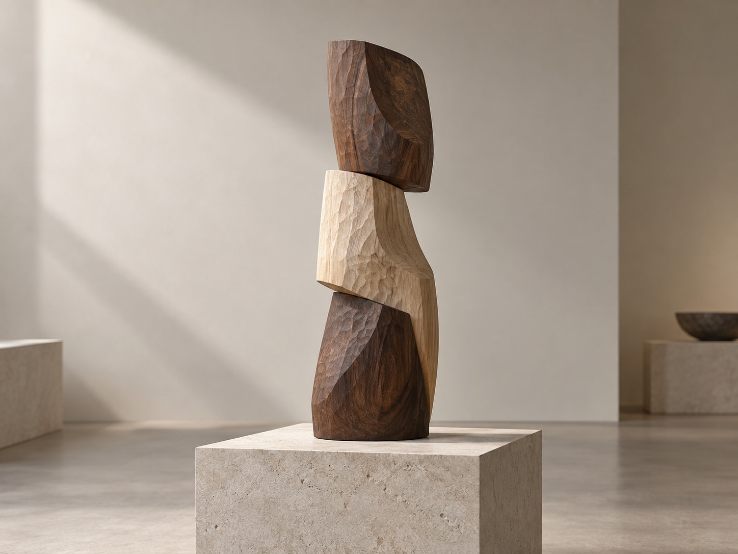 Small Wood Totem 12