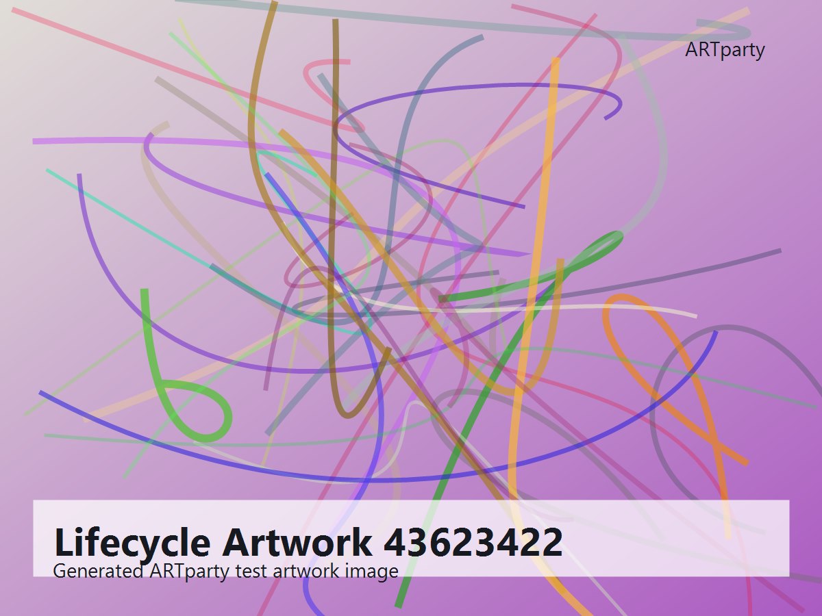 ARTparty Real Lifecycle Painting 43623422